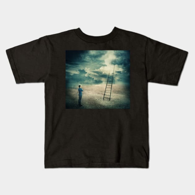 ladder to unknown Kids T-Shirt by 1STunningArt